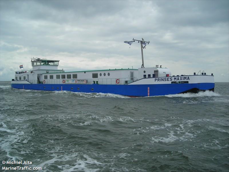 prinses maxima (Passenger ship) - IMO , MMSI 244130293, Call Sign PD4870 under the flag of Netherlands