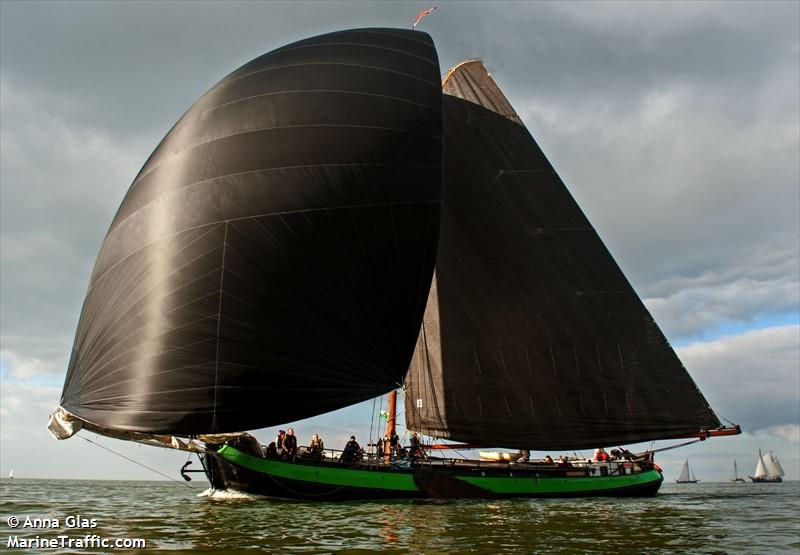 overwinning (Sailing vessel) - IMO , MMSI 244615694, Call Sign PE9046 under the flag of Netherlands