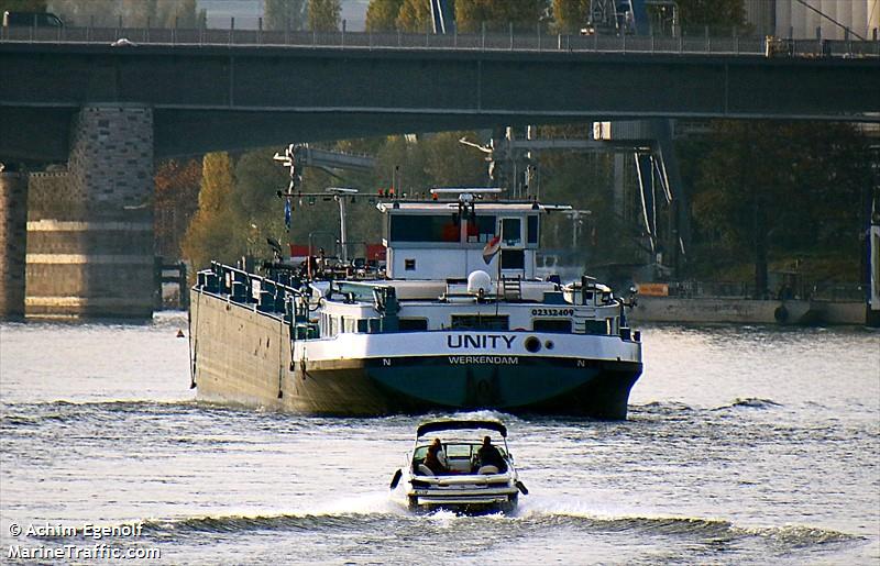 unity (Cargo ship) - IMO , MMSI 244660836, Call Sign PB4924 under the flag of Netherlands