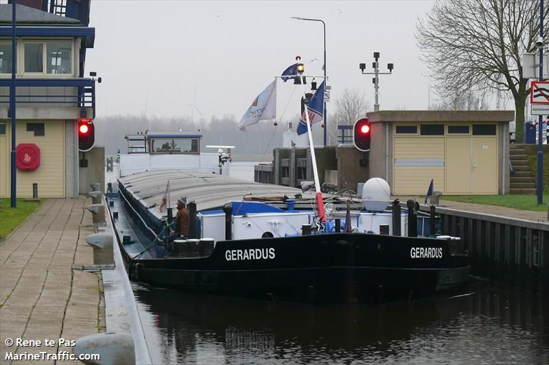 gerardus (Cargo ship) - IMO , MMSI 244700817, Call Sign PD6998 under the flag of Netherlands