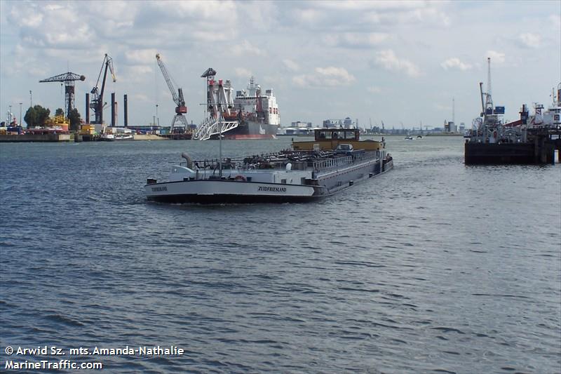 zuidfriesland (Tanker) - IMO , MMSI 244710141, Call Sign PF8798 under the flag of Netherlands