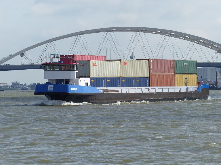 martie (Cargo ship) - IMO , MMSI 244730281, Call Sign PE9650 under the flag of Netherlands