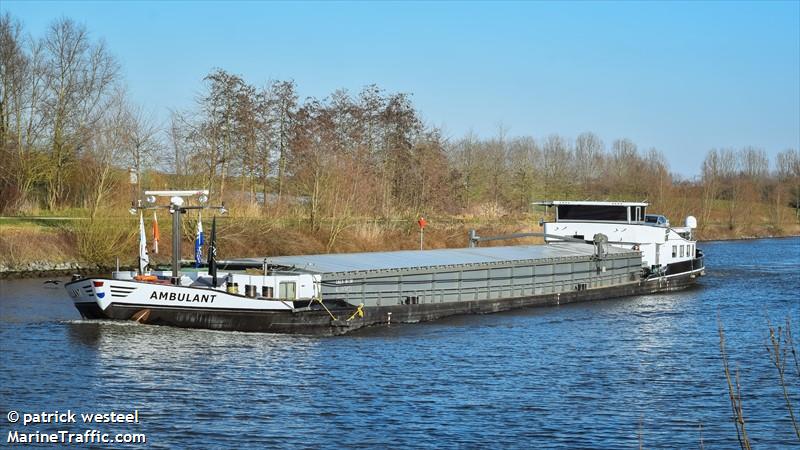 ambulant (Cargo ship) - IMO , MMSI 244830119, Call Sign PG2419 under the flag of Netherlands