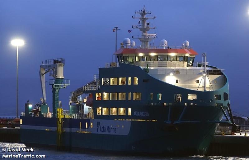 acta orion (Work/Repair Vessel) - IMO 9750268, MMSI 244830883, Call Sign PCEN under the flag of Netherlands