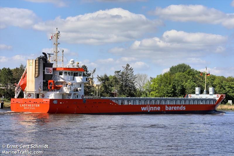 lady hester (General Cargo Ship) - IMO 9467249, MMSI 244997000, Call Sign PBXO under the flag of Netherlands