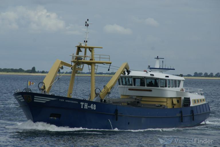 th48 vier gebroeders (Fishing Vessel) - IMO 9217840, MMSI 245737000, Call Sign PCHA under the flag of Netherlands