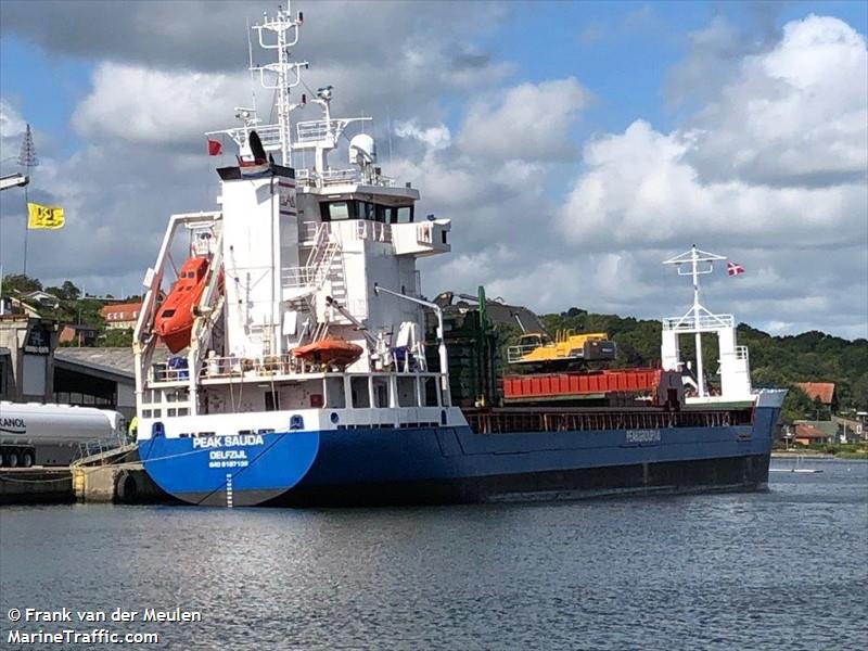peak sauda (General Cargo Ship) - IMO 9187136, MMSI 245871000, Call Sign PHQA under the flag of Netherlands
