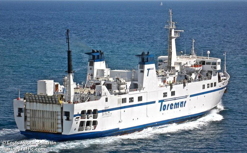 stelio montomoli (Passenger/Ro-Ro Cargo Ship) - IMO 8706739, MMSI 247046700, Call Sign ITTA under the flag of Italy
