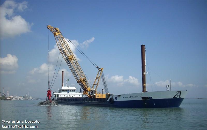 annamaria z (Hopper Dredger) - IMO 8666939, MMSI 247325800, Call Sign IKPF2 under the flag of Italy