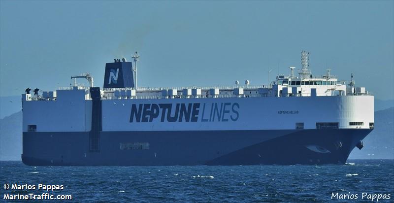 neptune hellas (Vehicles Carrier) - IMO 9440148, MMSI 256575000, Call Sign 9HA3957 under the flag of Malta