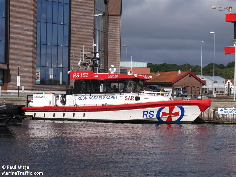 rescue sjomann (SAR) - IMO , MMSI 257123900, Call Sign LF 5270 under the flag of Norway