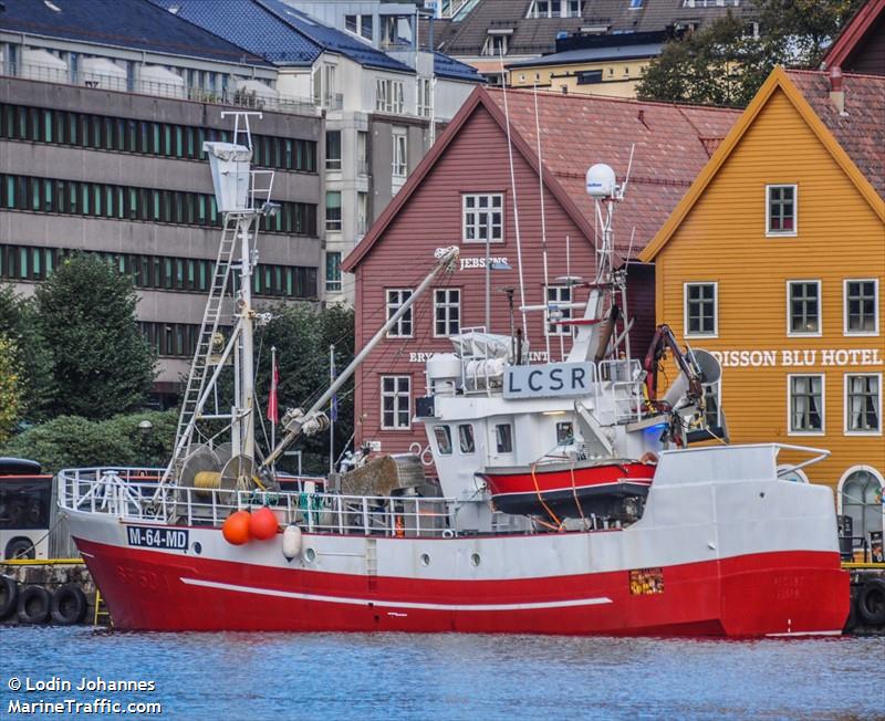 emma (Fishing Vessel) - IMO 8962345, MMSI 257475500, Call Sign LCSR under the flag of Norway
