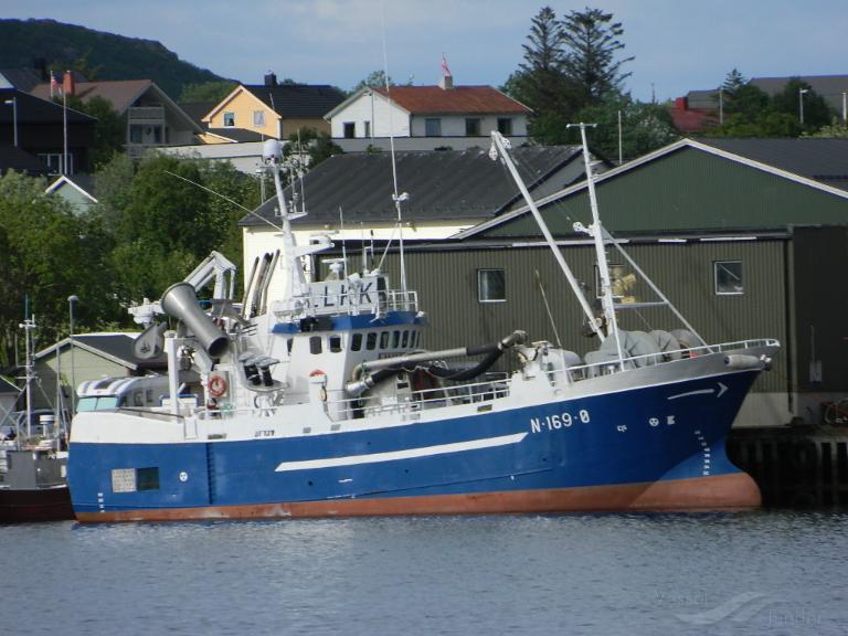 myrebas (Fishing vessel) - IMO , MMSI 257587500, Call Sign LLKK under the flag of Norway