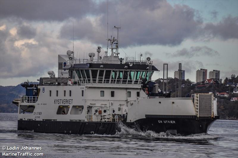 ov utvaer (Pollution Control Vessel) - IMO 9628609, MMSI 257846000, Call Sign LCQW under the flag of Norway