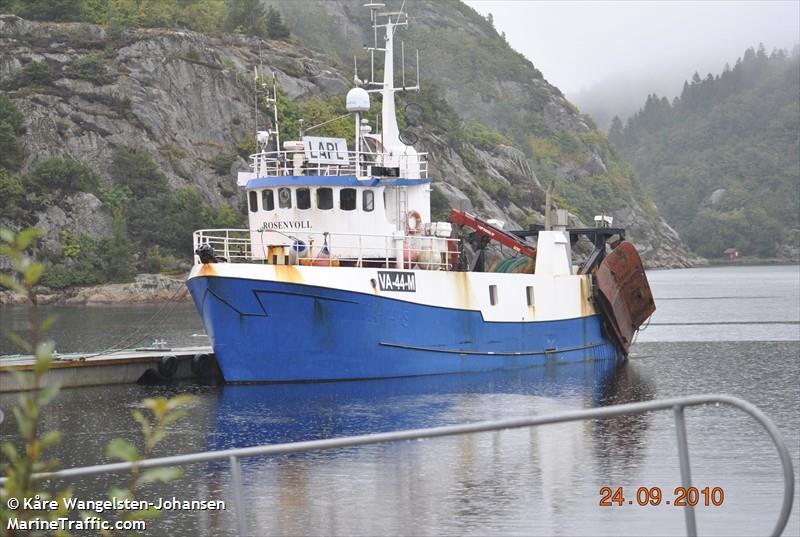 rosenvoll (Fishing vessel) - IMO , MMSI 257898500, Call Sign LAPL under the flag of Norway