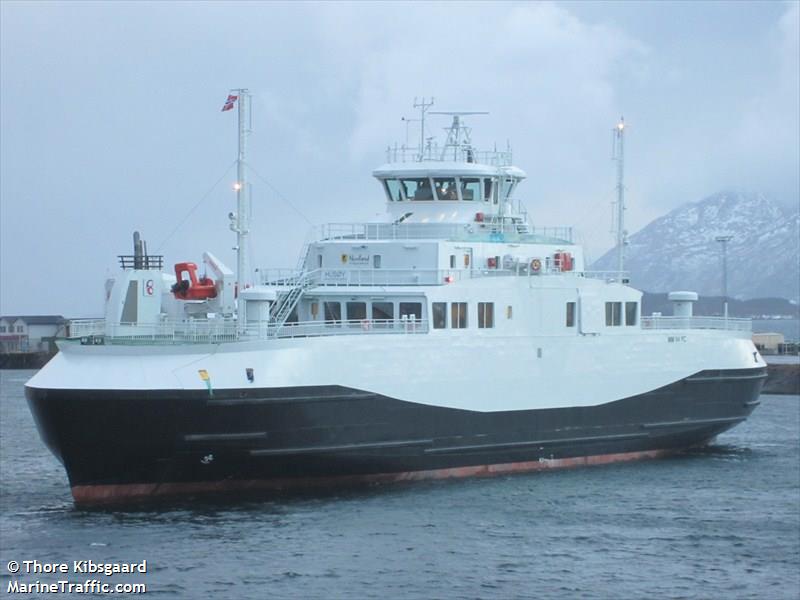 husoy (Passenger/Ro-Ro Cargo Ship) - IMO 9663403, MMSI 258695000, Call Sign LDHU under the flag of Norway