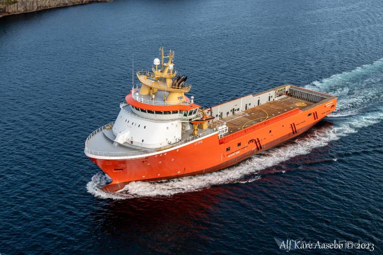 normand searcher (Offshore Tug/Supply Ship) - IMO 9388950, MMSI 259332000, Call Sign LAFE under the flag of Norway