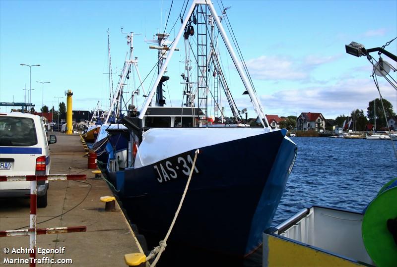 jas 31 (Fishing vessel) - IMO , MMSI 261006050, Call Sign SPG2245 under the flag of Poland