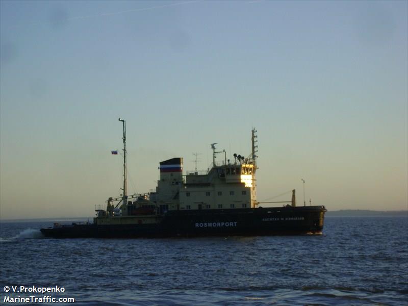 kapitan m. izmaylov (Icebreaker) - IMO 7406318, MMSI 273126000, Call Sign UFPC under the flag of Russia