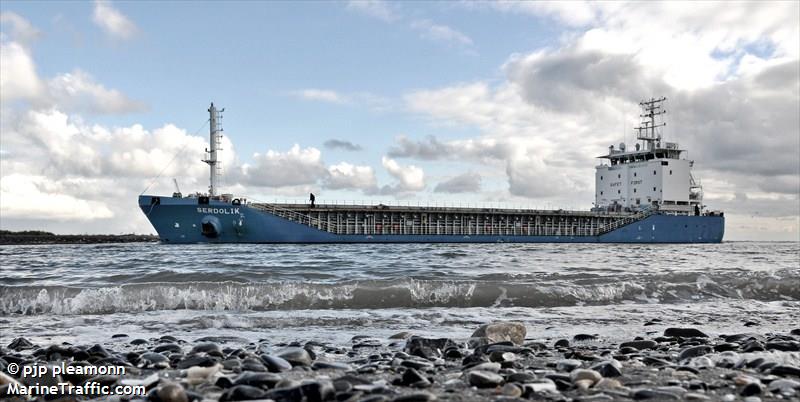 serdolik (General Cargo Ship) - IMO 9555333, MMSI 273334240, Call Sign UCLN under the flag of Russia