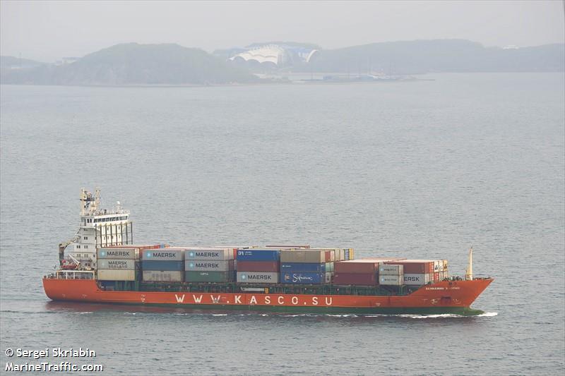 veniamin khlopin (Container Ship) - IMO 9367853, MMSI 273455590, Call Sign UBXS6 under the flag of Russia