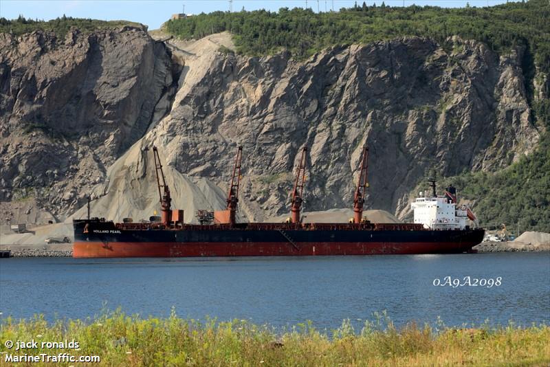 holland pearl (General Cargo Ship) - IMO 9742455, MMSI 311000584, Call Sign C6CV4 under the flag of Bahamas