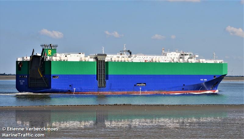 rcc asia (Vehicles Carrier) - IMO 9391581, MMSI 311003200, Call Sign C6WY8 under the flag of Bahamas