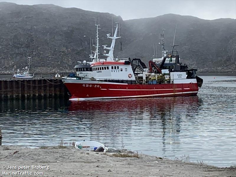 claudia (Other type) - IMO , MMSI 331218000, Call Sign OVIY under the flag of Greenland