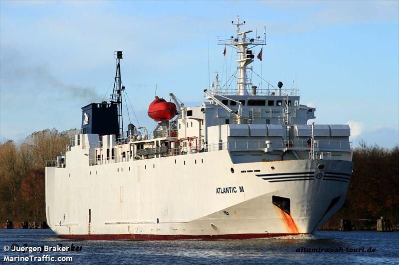 atlantic m (Livestock Carrier) - IMO 8200577, MMSI 356756000, Call Sign 3FRT6 under the flag of Panama