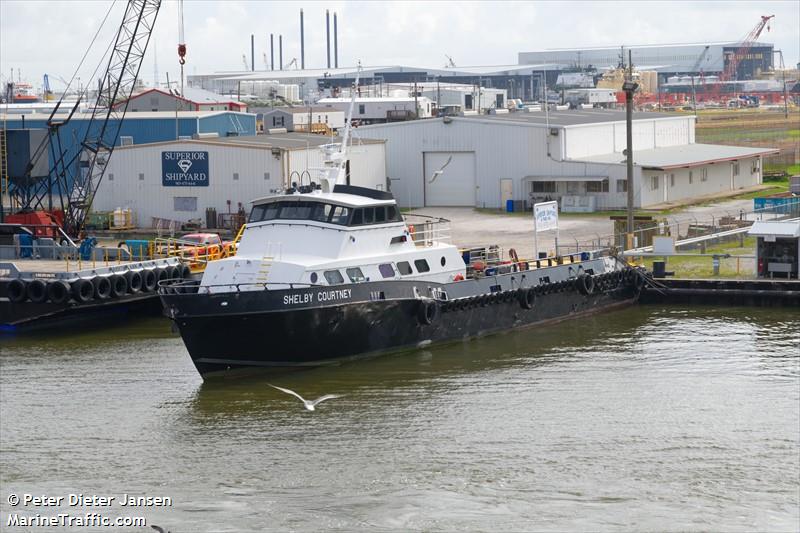 shelby courtney (Passenger ship) - IMO , MMSI 367135890, Call Sign WDJ4193 under the flag of United States (USA)