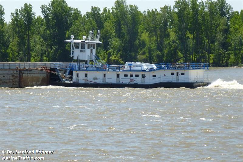 thomas m gattle (Towing vessel) - IMO , MMSI 367504950, Call Sign WDF9418 under the flag of United States (USA)