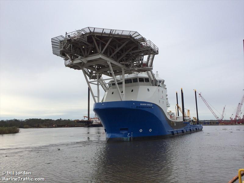 brandon bordelon (Offshore Tug/Supply Ship) - IMO 9670640, MMSI 367697440, Call Sign WDI 431 under the flag of United States (USA)