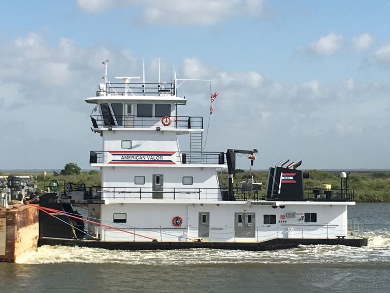 american valor (Towing vessel) - IMO , MMSI 367759740, Call Sign WDJ2581 under the flag of United States (USA)