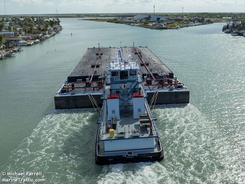 a m raymond (Tug) - IMO , MMSI 368141960, Call Sign WDL5528 under the flag of United States (USA)