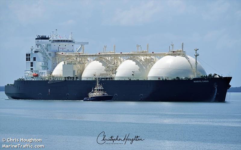 marvel eagle (LNG Tanker) - IMO 9759240, MMSI 374375000, Call Sign 3EAK6 under the flag of Panama