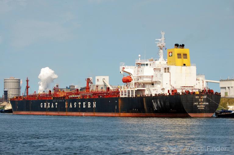 jag aparna (Oil Products Tanker) - IMO 9388936, MMSI 419765000, Call Sign AUXH under the flag of India