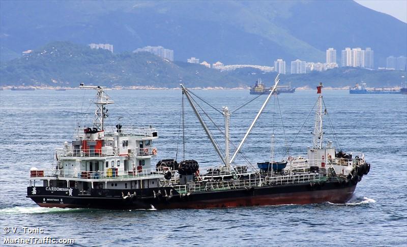 car bo (Oil Products Tanker) - IMO 8879665, MMSI 477115400, Call Sign VREJ3 under the flag of Hong Kong