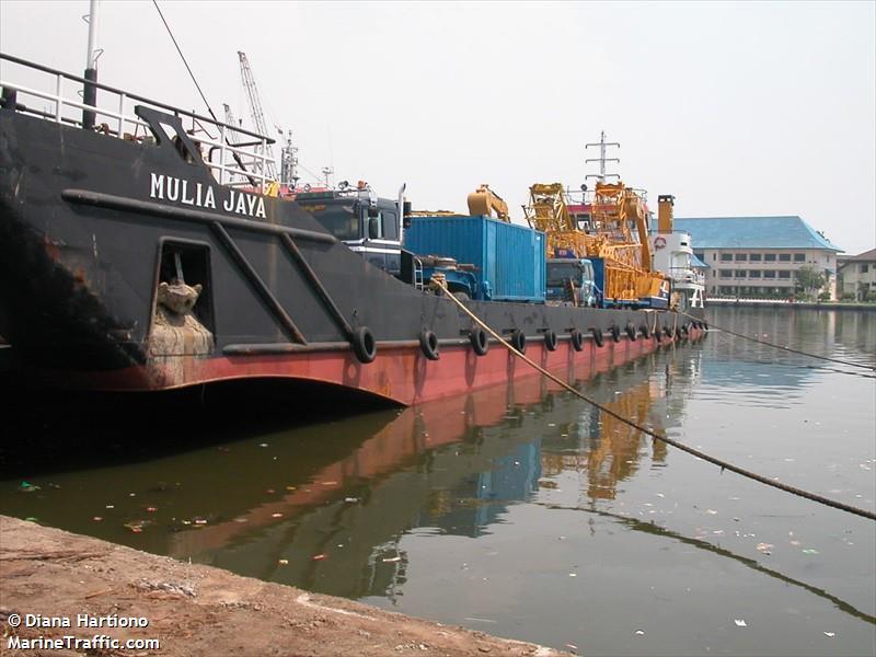 lct. mulia jaya (Landing Craft) - IMO 8734114, MMSI 525021071, Call Sign PMAD under the flag of Indonesia