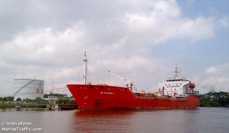 jm sutera 2 (Chemical/Oil Products Tanker) - IMO 9434096, MMSI 533061200, Call Sign 9MLS2 under the flag of Malaysia