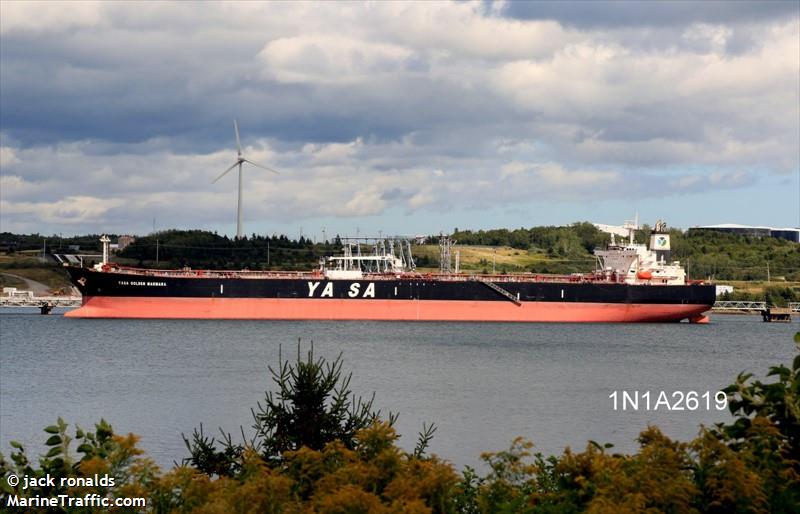 yasa golden marmara (Crude Oil Tanker) - IMO 9337341, MMSI 538002844, Call Sign V7ME8 under the flag of Marshall Islands