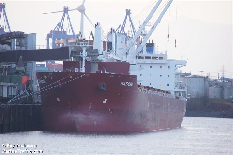 golf (Bulk Carrier) - IMO 9580120, MMSI 538004355, Call Sign V7WO7 under the flag of Marshall Islands