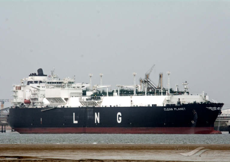 clean planet (LNG Tanker) - IMO 9637507, MMSI 538005351, Call Sign V7CY8 under the flag of Marshall Islands