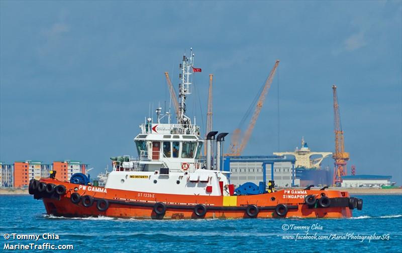 jms gamma (Tug) - IMO 9572977, MMSI 563459000, Call Sign 9V8595 under the flag of Singapore