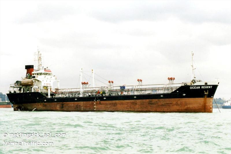 ocean regent (Oil Products Tanker) - IMO 9064358, MMSI 564486000, Call Sign 9VMS under the flag of Singapore