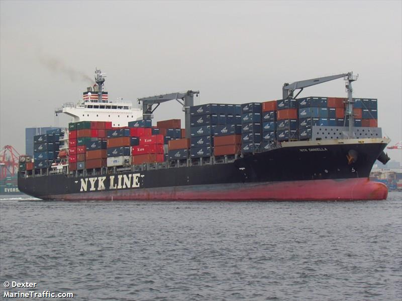 nyk daniella (Container Ship) - IMO 9355410, MMSI 565963000, Call Sign 9VFC2 under the flag of Singapore