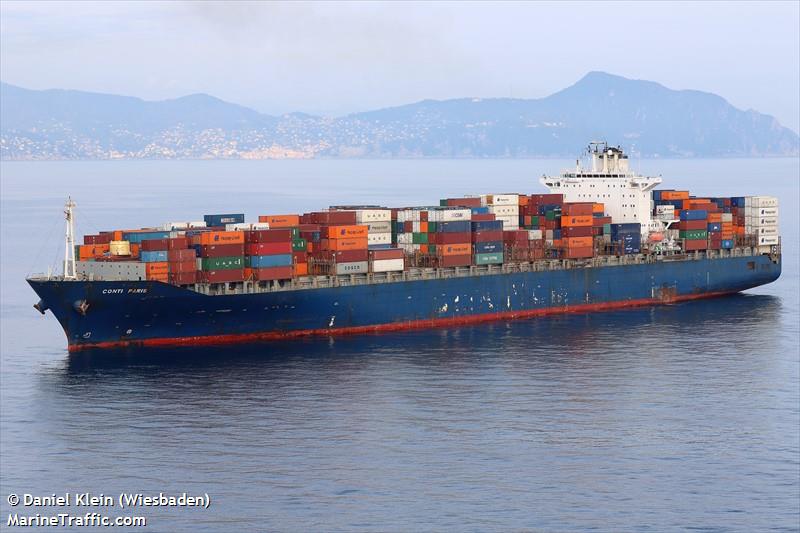 paris ii (Container Ship) - IMO 9222273, MMSI 636092887, Call Sign D5SI7 under the flag of Liberia