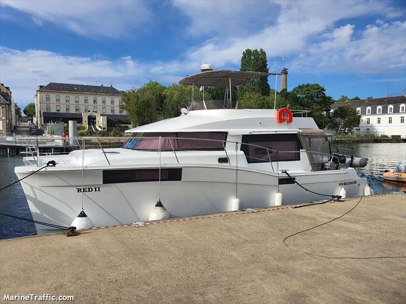 red ii (Pleasure craft) - IMO , MMSI 264163458, Call Sign YP3458 under the flag of Romania