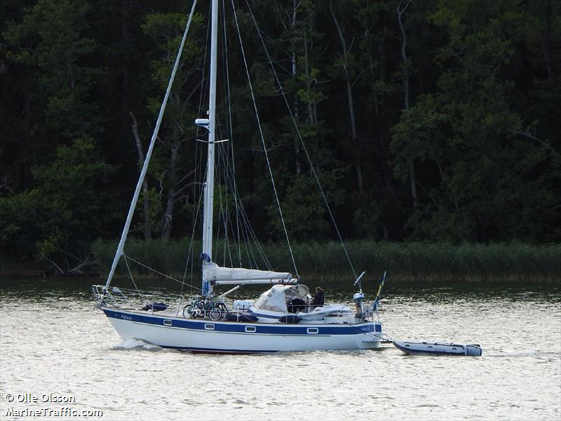 nova (Sailing vessel) - IMO , MMSI 265019280, Call Sign SF9868 under the flag of Sweden