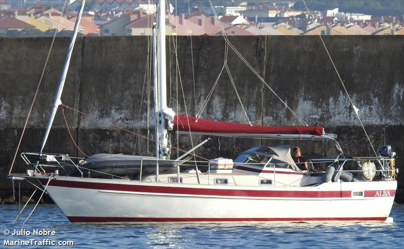 alba (Pleasure craft) - IMO , MMSI 265829760, Call Sign SF7474 under the flag of Sweden