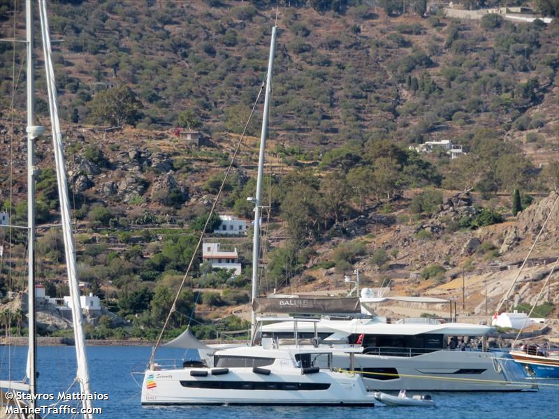 serenity 4 (Sailing vessel) - IMO , MMSI 271048440 under the flag of Turkey